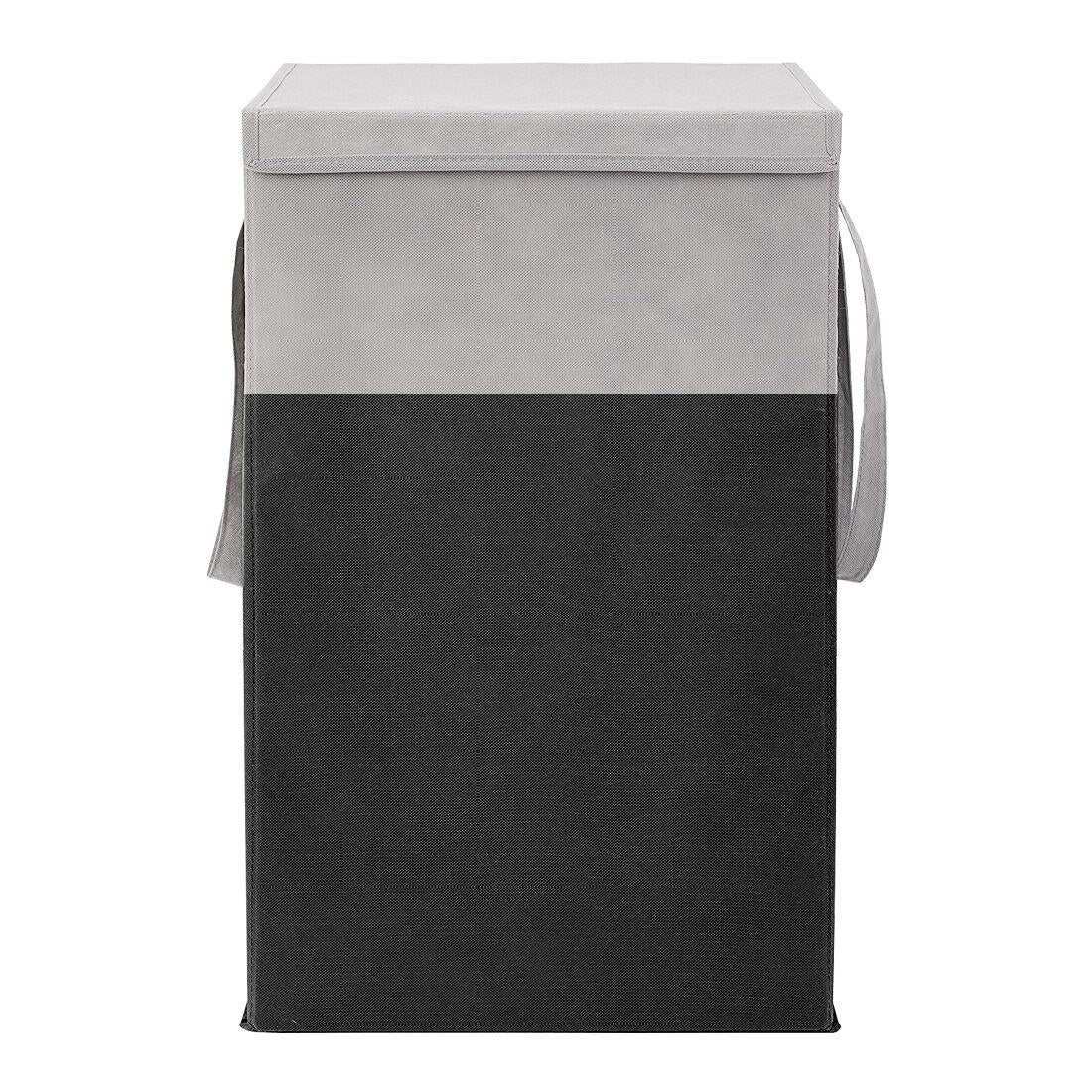 Laundry Bag - Foldable Laundry Basket With Lid & Handle